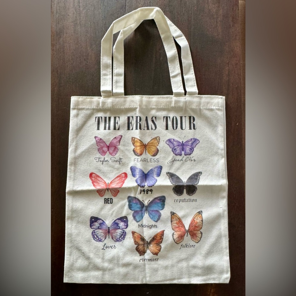Taylor Swift Eras Tour canvas tote bag